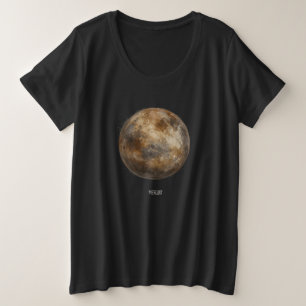 Quecksilber: Aquarellpflanze Große Größe T-Shirt