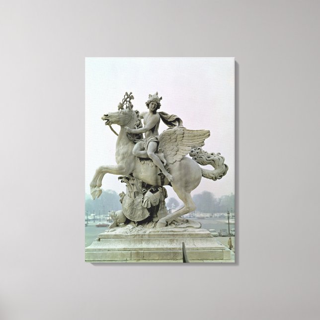 Quecksilber auf Pegasus 1701-02 Leinwanddruck (Vorderseite)