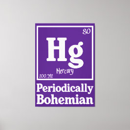 Quecksilber Leinwanddruck