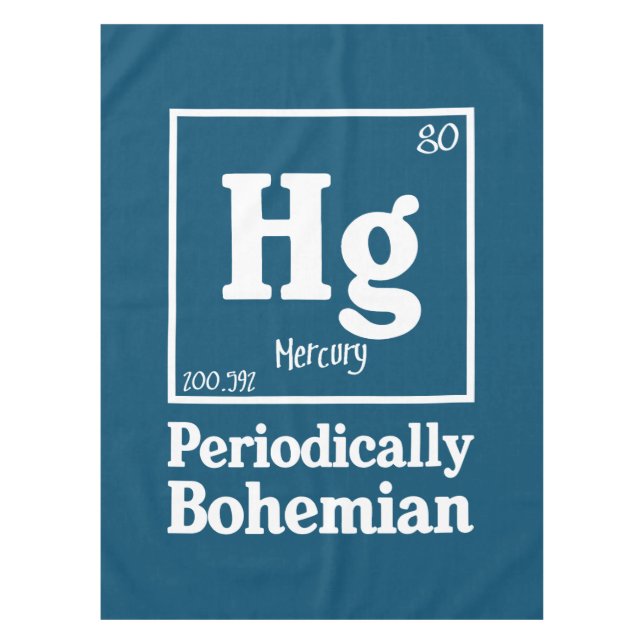 Quecksilber Tischdecke (Vorderseite)