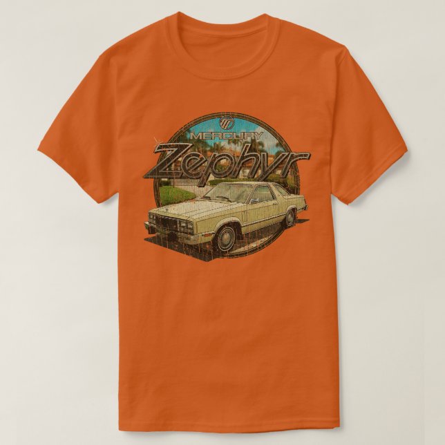 Quecksilber Zephyr Z7 1978 T-Shirt (Design vorne)