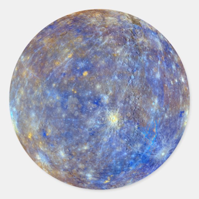 Quecksilberkleber Runder Aufkleber (Vorderseite)