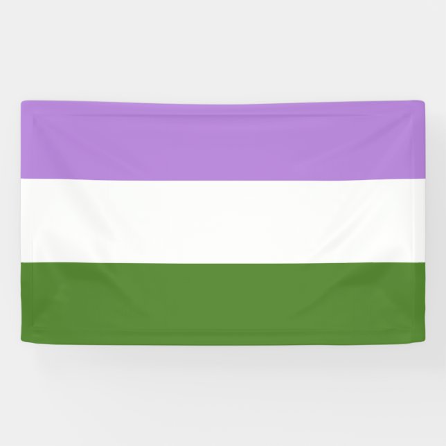 Quee Flagge Banner (Horizontal)