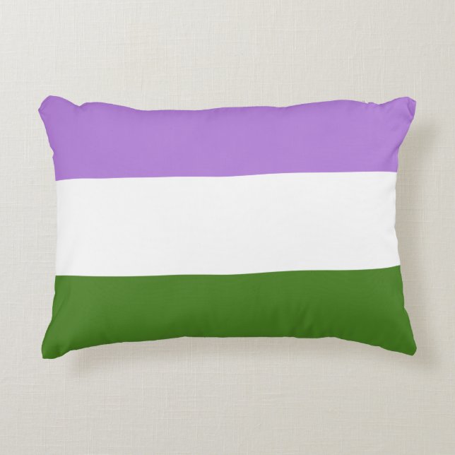 Quee Flagge Dekokissen (Vorderseite)