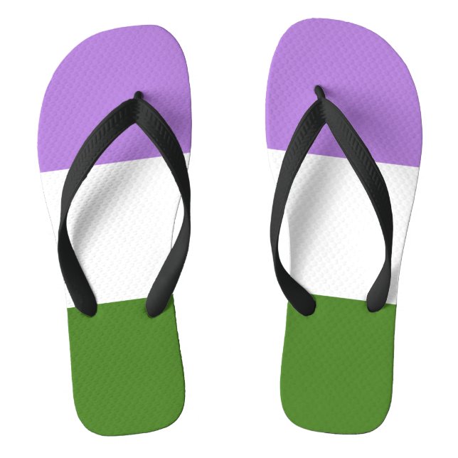 Quee Flagge Flip Flops (Fußbett)