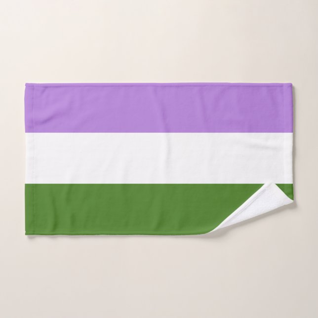 Quee Flagge Handtuch (Handtuch)