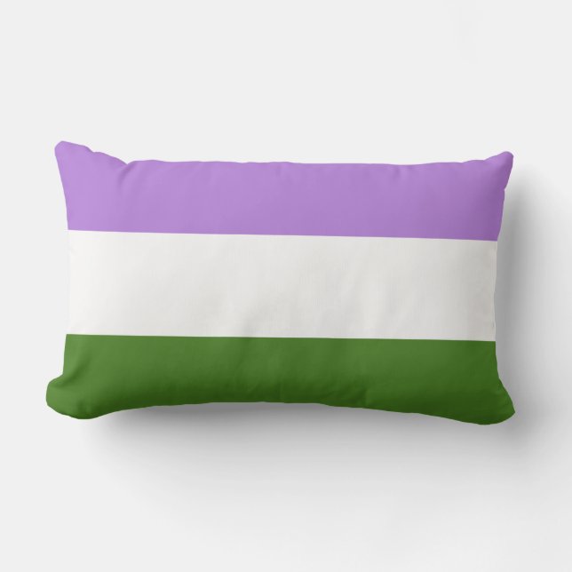 Quee Flagge Lendenkissen (Vorderseite)