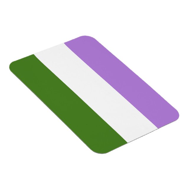 Quee Flagge Magnet (Rechte Seite)