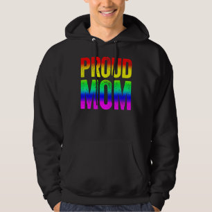 Quee Frauen Proud Mama Lesbian Lgbtq Pride Monat L Hoodie