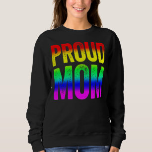 Quee Frauen Proud Mama Lesbian Lgbtq Pride Monat L Sweatshirt