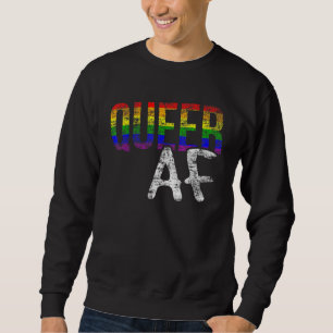 Quee Unterstützung für schwule Lesben bei LGBT-Pri Sweatshirt