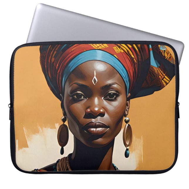 Queen 1 Laptop Case (Vorderseite)