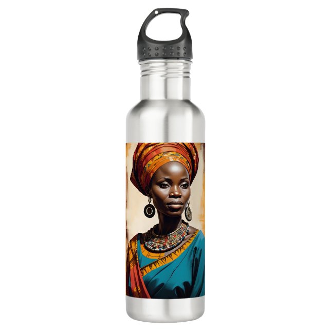 Queen 2 Water Bottle Typ 1 Edelstahlflasche (Vorderseite)