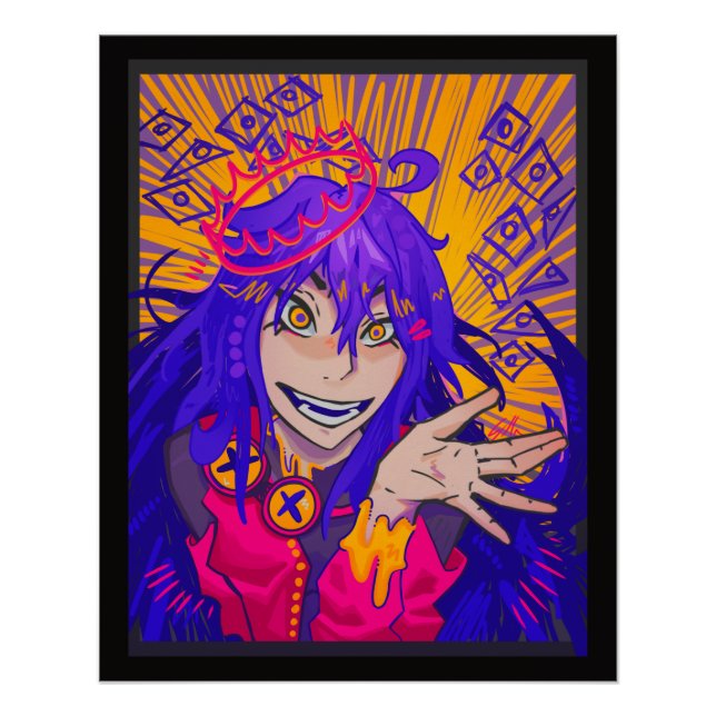 Queen anime poster (Vorderseite)