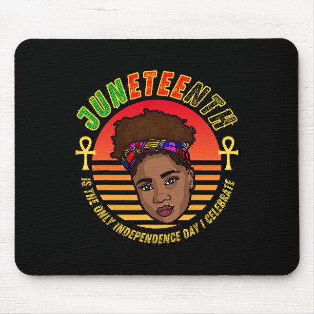 Queen Ankh Independence Day 1865 Juni 2023 Mousepad (Vorne)