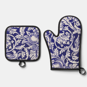 Queen Anne, William Morris Ofenhandschuh & Topflappen-Set
