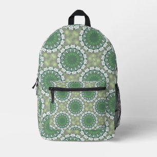 Queen Anne's Lace Abstrakt Spring Floral Elegant Bedruckter Rucksack