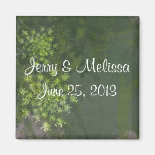 Queen Anne's Lace Gastgeschenk Hochzeit Magnet