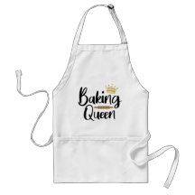 Queen backen // Fun Baking Quote