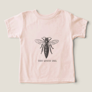 Queen Bee Bug Insect Antike Illustration