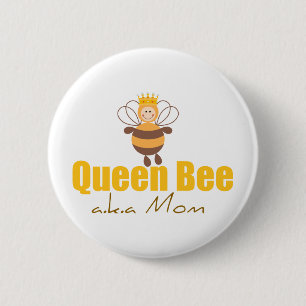 Queen Bee Button