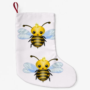 Queen Bee Christmas Strumpf - Anpassbar Kleiner Weihnachtsstrumpf