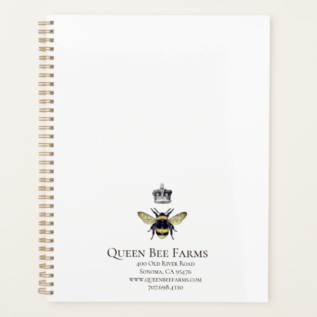 Queen Bee Crown White Planer (Vorderseite)