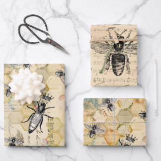 Queen Bee Geschenkpapier Set