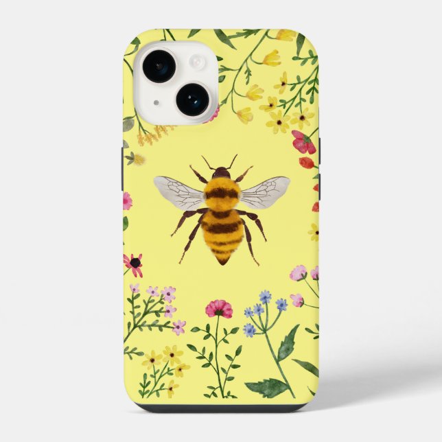 Queen Bee iPhone 14 Hülle (Rückseite)