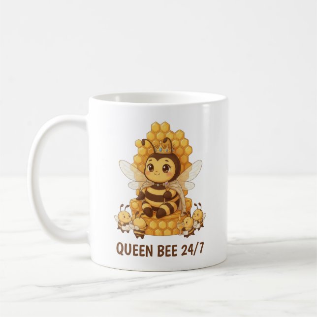 Queen Bee Kaffeetasse (Links)