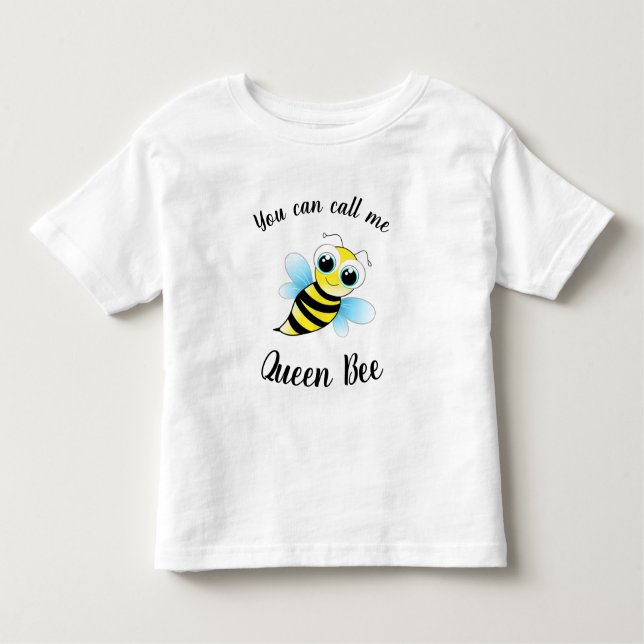 Queen Bee Kleinkind T-shirt (Vorderseite)