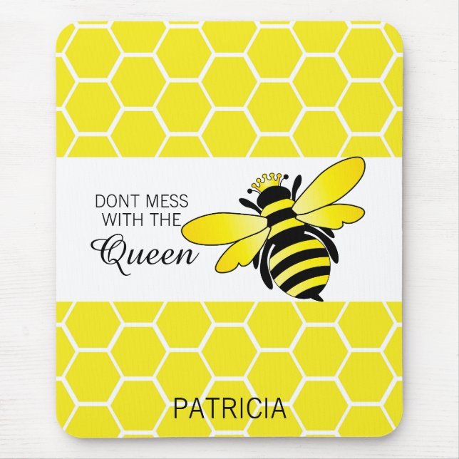Queen Bee Mouse Pad Mousepad (Vorne)