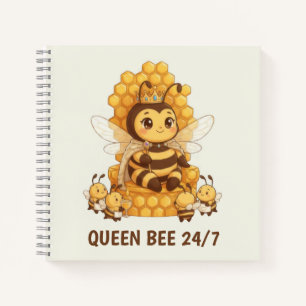 Queen Bee Notizbuch