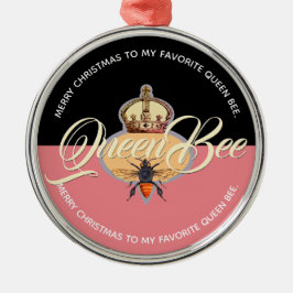 Queen Bee Ornament Aus Metall