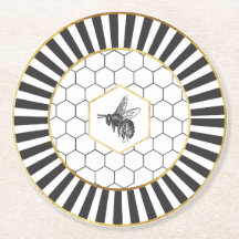 Queen Bee Paper Untersetzer