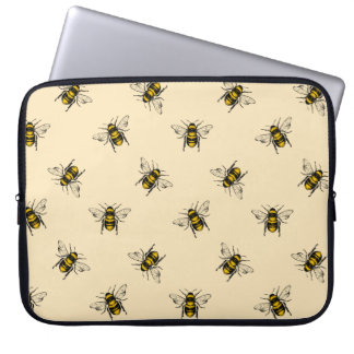 Queen Bee Pattern Laptopschutzhülle