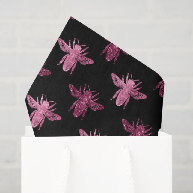 Queen Bee Pattern Seidenpapier (Geschenktüte)