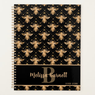 Queen Bee Personnalisé Black Gold Design