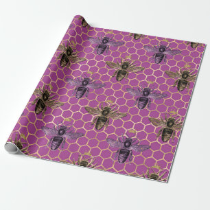 Queen Bee Serie Design 5 Geschenkpapier