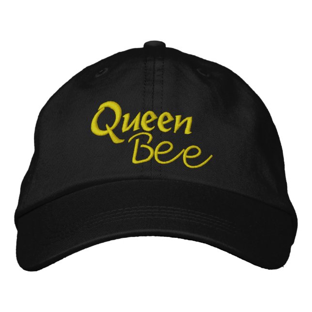 Queen Bee von SRF Bestickte Baseballkappe (Vorderseite)
