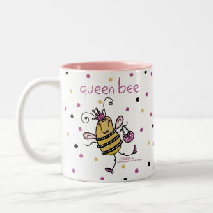 Queen Bee Zweifarbige Tasse