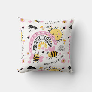 Queen Bees Best Friends Forever Niedliche BESTE FR Kissen