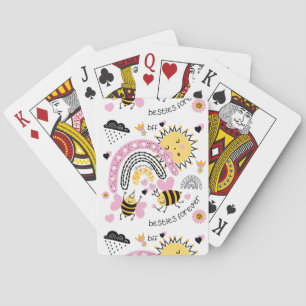 Queen Bees Best Friends Forever Niedliche BESTE FR Spielkarten