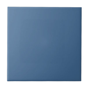 Queen Blue Solid Color Tile Fliese