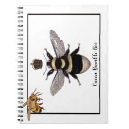 Queen Bumble Bee Notizblock