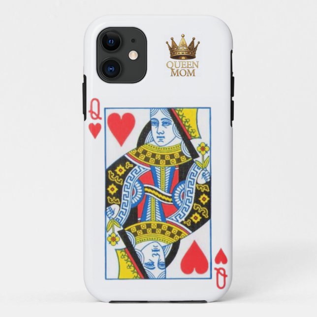 QUEEN CARD Case-Mate iPhone HÜLLE (Rückseite)