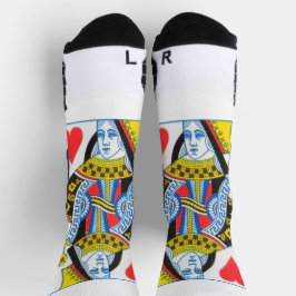 QUEEN CARD SOCKEN