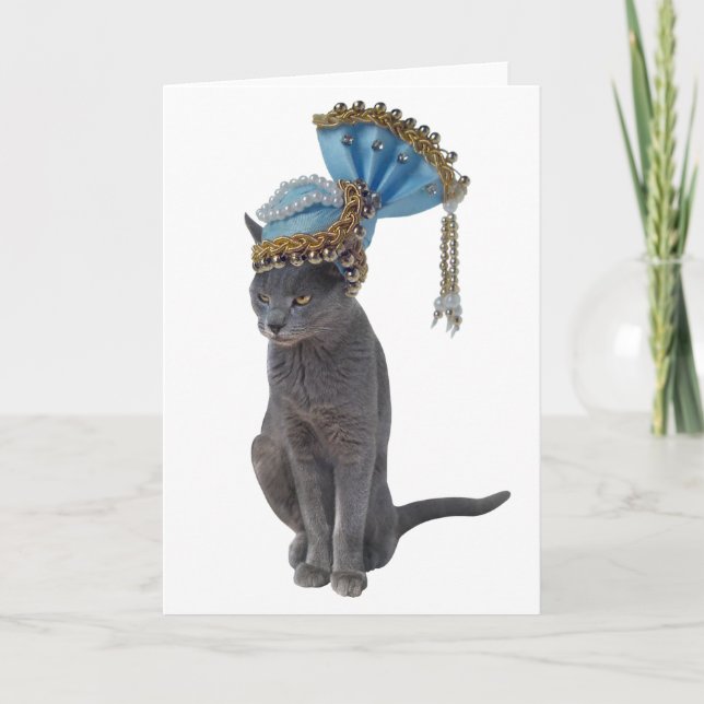 Queen Cat Card Karte (Vorderseite)