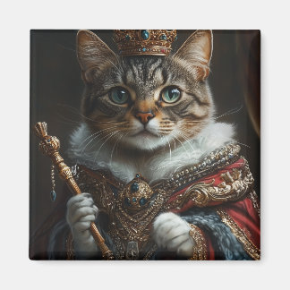 Queen Cat Magnet - Regieren Sie Ihren Kühlschrank 