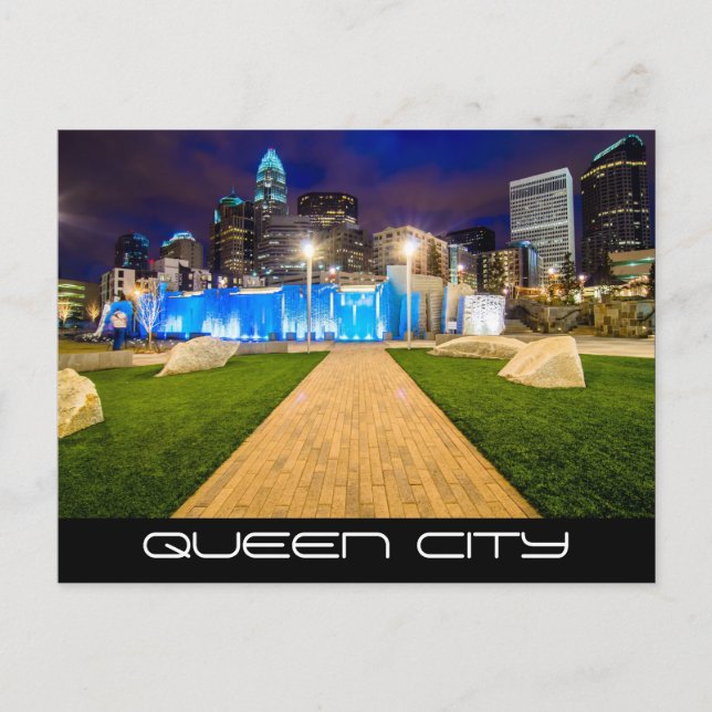QUEEN CITY POSTKARTE (Vorderseite)